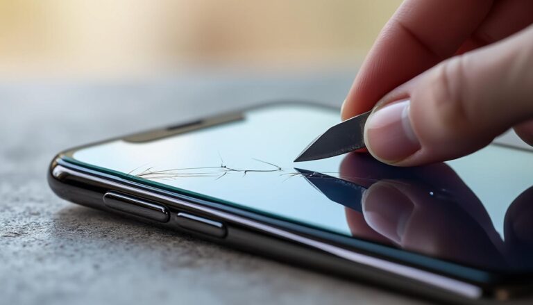 le verre gorilla glass protège efficacement l'écran de votre téléphone contre les rayures, assurant une durabilité et une clarté optimales.