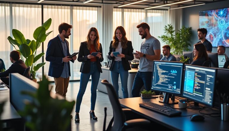 découvrez comment une culture d'entreprise forte et innovante attire les meilleurs talents de la tech, favorisant la créativité et la performance au sein de votre équipe.