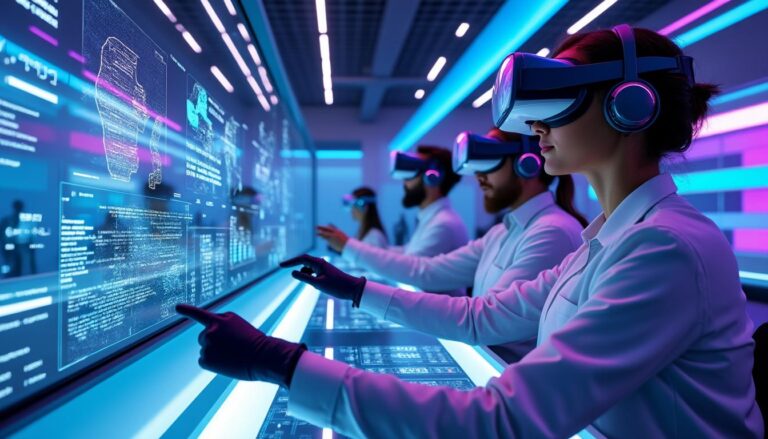 découvrez comment le métavers révolutionne la collaboration en créant des espaces virtuels high-tech pour travailler ensemble de manière immersive et innovante.