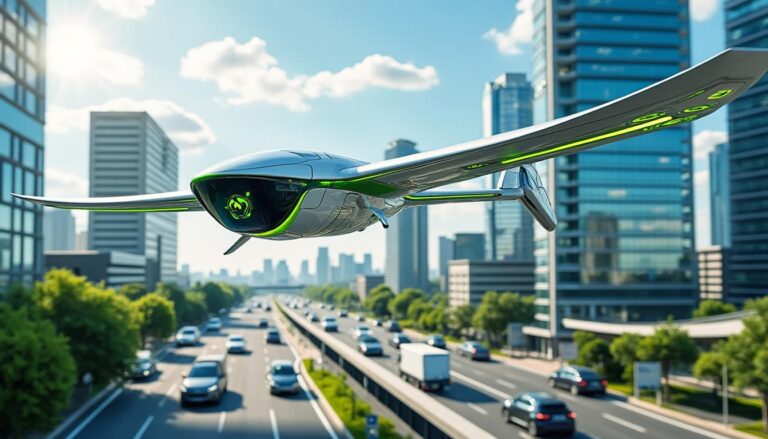 découvrez comment le drone de transport révolutionne la logistique urbaine high-tech en réduisant les émissions de carbone et en optimisant les livraisons écologiques.