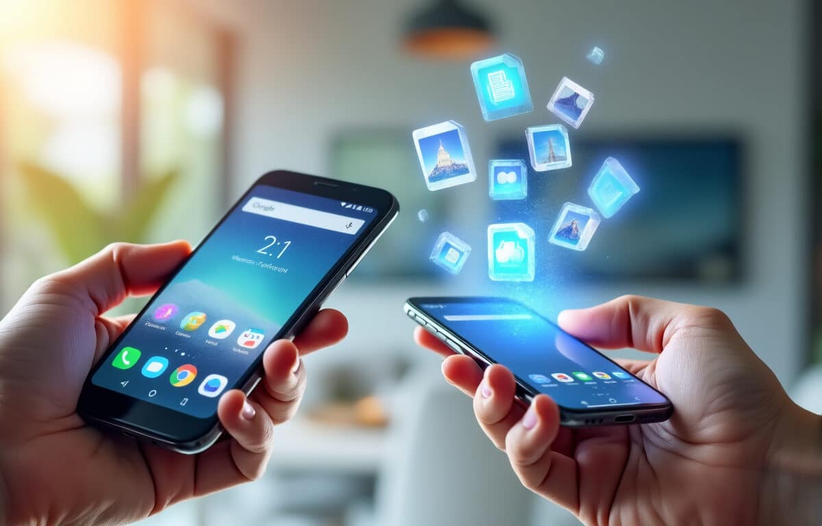 découvrez comment le partage à proximité d'android permet de transférer facilement des fichiers sans utiliser de câble, rapidement et en toute simplicité.
