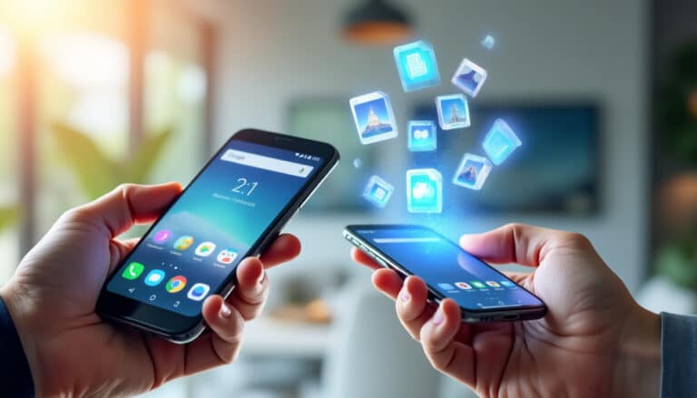 découvrez comment le partage à proximité d'android permet de transférer facilement des fichiers sans utiliser de câble, rapidement et en toute simplicité.
